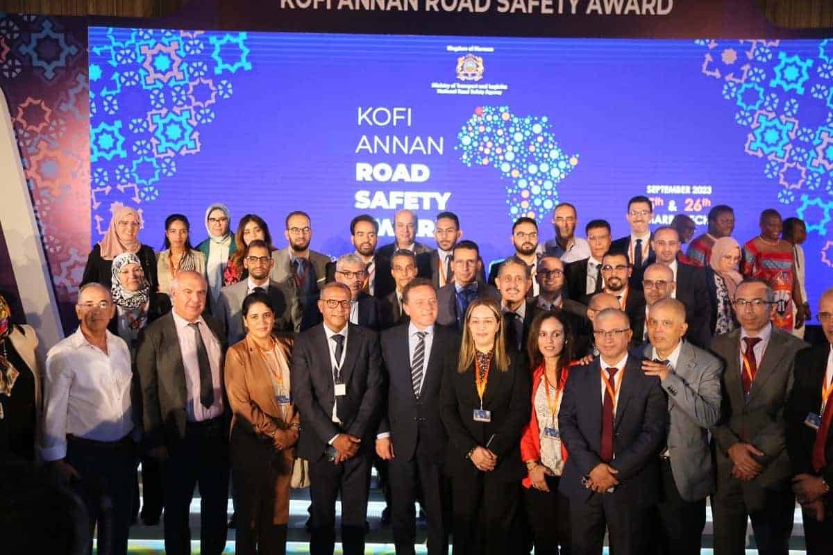 2é édition du Prix Kofi Annan pour la Sécurité Routière à Marrakech