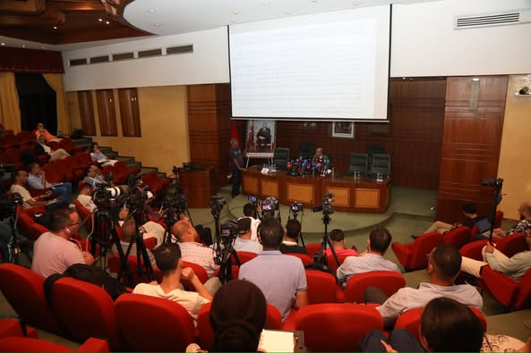 Conférence de presse sur le programme d'action de la sécurité routière pour la période estivale 2025