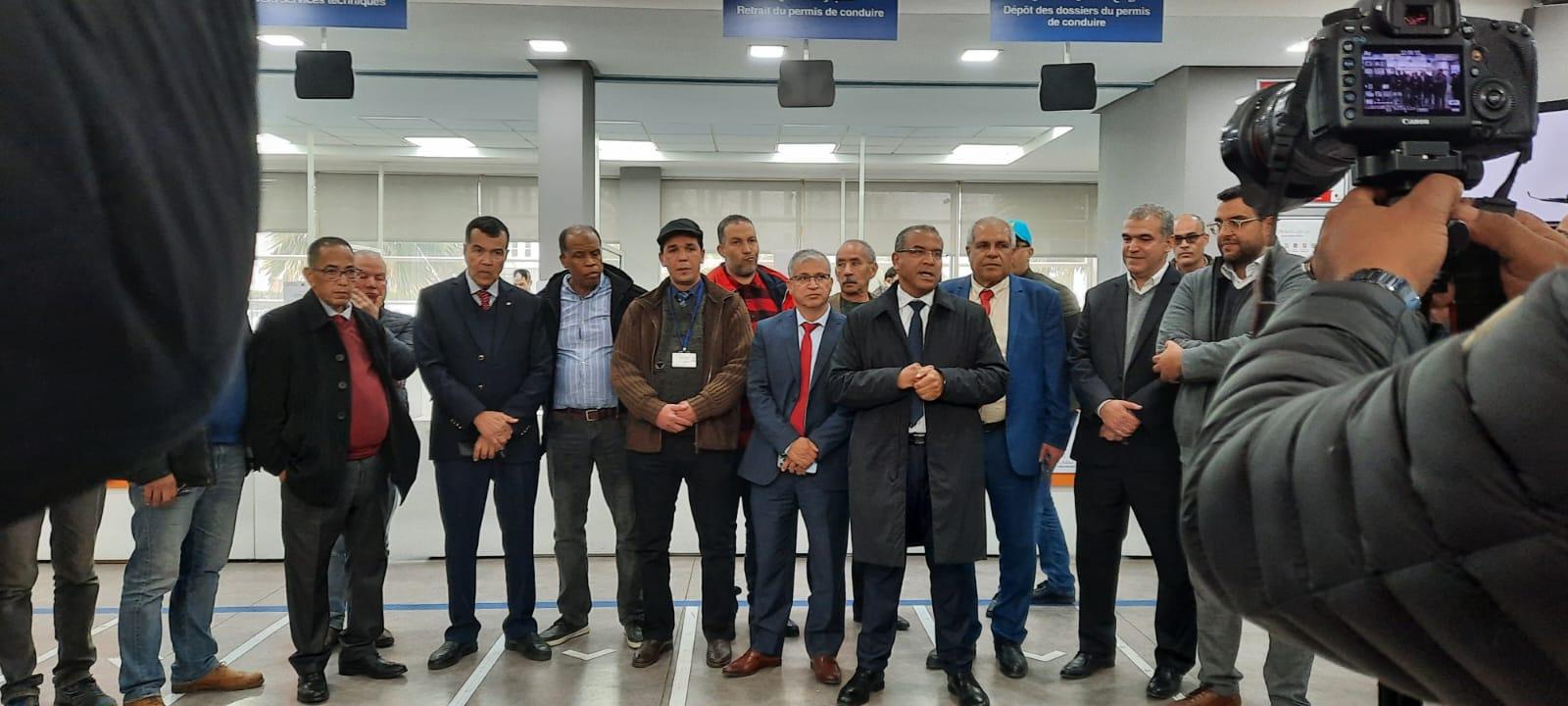 نارسا تقدم نموذج "السيارة الذكية" الخاص برقمنة الامتحان التطبيقي لرخصة السياقة